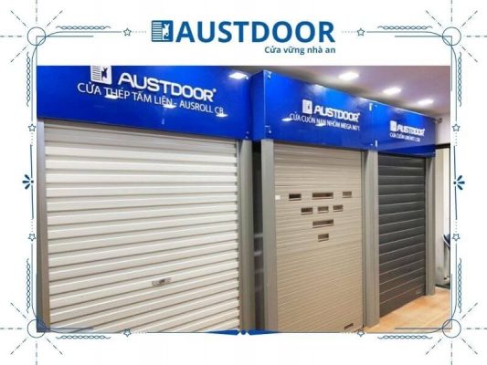 Cửa cuốn Austdoor có tính an toàn cao